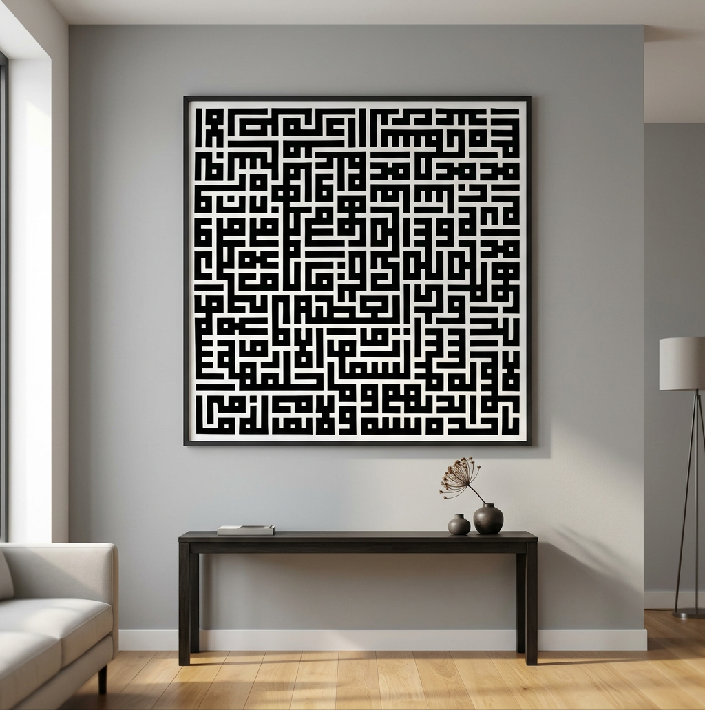 Al Kursi Verse Artwork