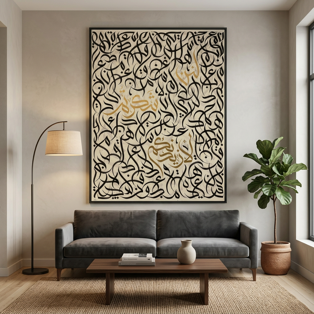 Arabic Calligraphy Artwork